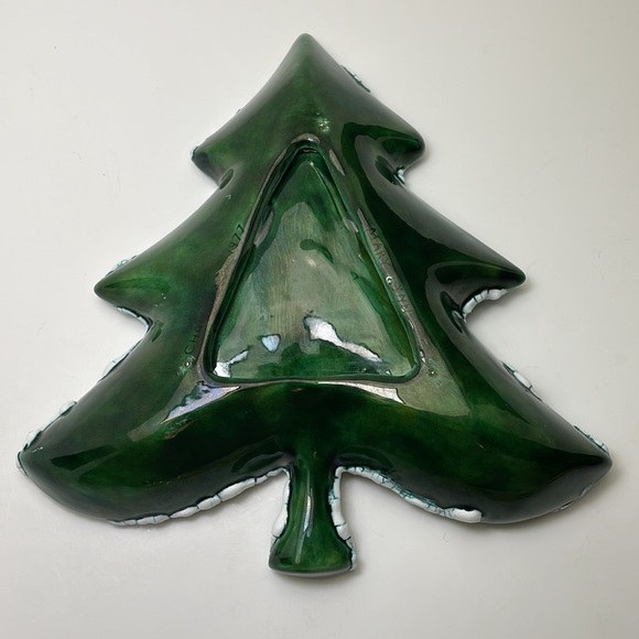 Vintage 1977 Christmas Tree Candy Dish - Picture 6 of 12